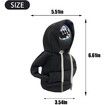 Car Shift Knob Hoodie,Funny Gear Shift Knob Shirt Sweater,Winter Warm Shift Knob Cover Sweater Shirt,Automotive Interior Novelty Accessories Decorations,Universal Fit Knob Cover Gift (Black)