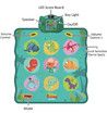 Children'S Dance Mat Dinosaur Fitness Mat Dance Game Mat Indoor Sports Toy Music Mat