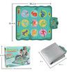 Children'S Dance Mat Dinosaur Fitness Mat Dance Game Mat Indoor Sports Toy Music Mat