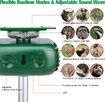 Solar Ultrasonic Animal Repeller,  Solar Animal Repeller  for Plants Yard