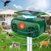 Solar Ultrasonic Animal Repeller,  Solar Animal Repeller  for Plants Yard