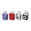 Mini Backpack Shape bluetooth Speaker Smart Lock USB Charging APP/Fingerprint Unlock PadlockRed