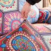 1 Seater Elastic Sofa Cover Bohemian Digital Printing Chair Seat Protector Stretch Couch Slipcover Accessories Decorations#3