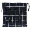 Soft Seat Pads Cushion Tie On Non-slip Dining Chair Cushion Seat Pads for Garden Patio Large Square Dark Blue