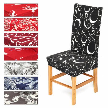 Elastic Dining Chair Cover Office Computer Chair Protector Stretch Seat Slipcover Home Office Furniture Decor#2