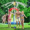 Sprinkler  Rocket Water Toys for Kids  Launcher, Attaches to Garden Hose Splashing Fun  Holiday & Birthday Gift