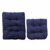 Rocking Chair Cushion Seat Back Cushion Non-Skid Chair Pad Rocking Chair Recliner Mat for Office Sofa HomeRed