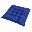 40*40cm Seat Cushion Soft Thick Buttocks Chair Pad Square Cotton Seat Mat Garden Home Office Furniture DecorationNavy