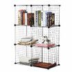 4/6/8/12 Grid Bookshelf Wardrobe DIY Organizers6 grid