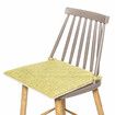 Cotton Linen Chair Mat Square Dining Chair Cushion Pad Garden Home Office Furniture DecorationLight Green