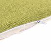 Cotton Linen Chair Mat Square Dining Chair Cushion Pad Garden Home Office Furniture DecorationLight Green