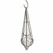 Flower Basket Wrought Iron Wreath Wire Round Succulent Hanging Wall Home DecorS