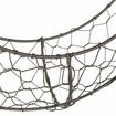 Flower Basket Wrought Iron Wreath Wire Round Succulent Hanging Wall Home DecorS