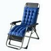 Lounger Recliner Seat Pad Replacement Cotton Cushion Cover Sun Sofa Garden Chair MatBlue