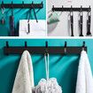 YOUQIN 3/4/5/6 Sticky Hook Wall Mounted Bearing Household Rack Punched Hanging Bathroomtype1