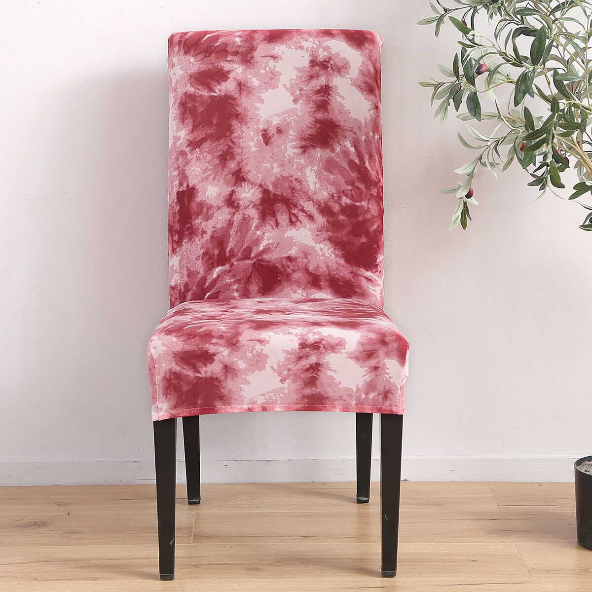 Stretch Chair Cover Tie Dyeing Spray Style Home DecorationsCoffee