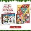 Advent calendar 2023 - Christmas countdown calendar,24 days of Christmas Advent calendar,Christmas building blocks,Christmas gifts for kids girls boys adult