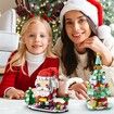 Advent calendar 2023 - Christmas countdown calendar,24 days of Christmas Advent calendar,Christmas building blocks,Christmas gifts for kids girls boys adult