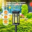 Solar Pathway Lights Outdoor,Upgraded Solar Outdoor Lights,Bright Solar Garden Lights Outdoor Waterproof,Auto On/Off Outdoor Solar Lights for Yard Landscape Path Lawn Patio Walkway (8 Pack)