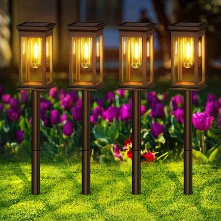 Bright light online solar yard lights