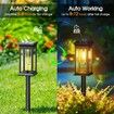 Solar Pathway Lights Outdoor,Upgraded Solar Outdoor Lights,Bright Solar Garden Lights Outdoor Waterproof,Auto On/Off Outdoor Solar Lights for Yard Landscape Path Lawn Patio Walkway (4 Pack)