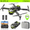 2024 Newest B6 Drone Brushless Motor Dual 6K Professional Aerial Photography WIFI FPV Obstacle Avoidance Four-Axis Rc Quadcopter