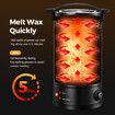 Electric Wax Melter 20L Candle Making 1800W Melting Pot Furnace Quick Pour Spout Soy Bees Soap Maker Machine Temperature Control Home Commercial