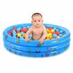 Inflatable Printing Baby Swimming Pool with Pump Thicken Environmentally Friendly PVC Harmless to Kids1#