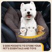 Dog Pet Cat Bed Sofa Calming Car Seat Doggy Canine Booster Carrier Chair Mattress Protector Couch Puppy Bedding Warming Lounge Travel Cushion