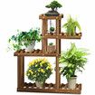 Wooden Succulent Flower Pot Shelf Rack Multi-Layer Solid Wood Floor Indoor LivingA