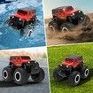 RC Monster Trucks Off-road 2.4 GHz Amphibious Remote Control Car  Beach Lake Pool Toys for Boys Ages 4+