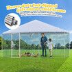 Chicken Coop Rabbit Hutch Duck Walk In Cage Hen Puppy Enclosure House Pen Shade Cover Metal Large Backyard 5.2 X 2.75 M