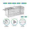 Possum Trap Animal Humane Bird Rabbit Mouse Cat Cage Live Safe Catch Racoon Groundhog Armadillo Dog Hare