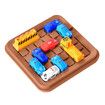 Board Games Logic Brain Car Heavy Traffic Game Smart Math Travel Game Card Puzzle Game Toys for Kids 5 and Up