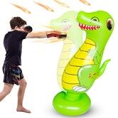 125cm PVC inflatable Punch Bag dinosaur boxing bag Boxing Bag for Immediate Bounce Practicing Karate,Taekwondo Boxing Bag Boy Girl