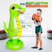 125cm PVC inflatable Punch Bag dinosaur boxing bag Boxing Bag for Immediate Bounce Practicing Karate,Taekwondo Boxing Bag Boy Girl