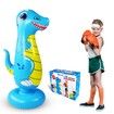 125cm PVC inflatable Punch Bag dinosaur boxing bag Boxing Bag for Immediate Bounce Practicing Karate,Taekwondo Boxing Bag Boy Girl