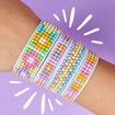 8pcs DIY Craft Kits Blingle Bands DIY Gem Friendship Bracelet, 8 Band Deluxe Studio - Arts & Craft Activity for Ages 7+