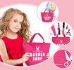 Kids Toys Beauty Set Toys Girls Beauty Pretend Play Toys with Cosmetic Bag Accessories Toys Set Educational Learning Toys