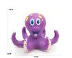 Floating Purple Octopus CRAB with 5 Hoopla Rings Interactive Bath Toy