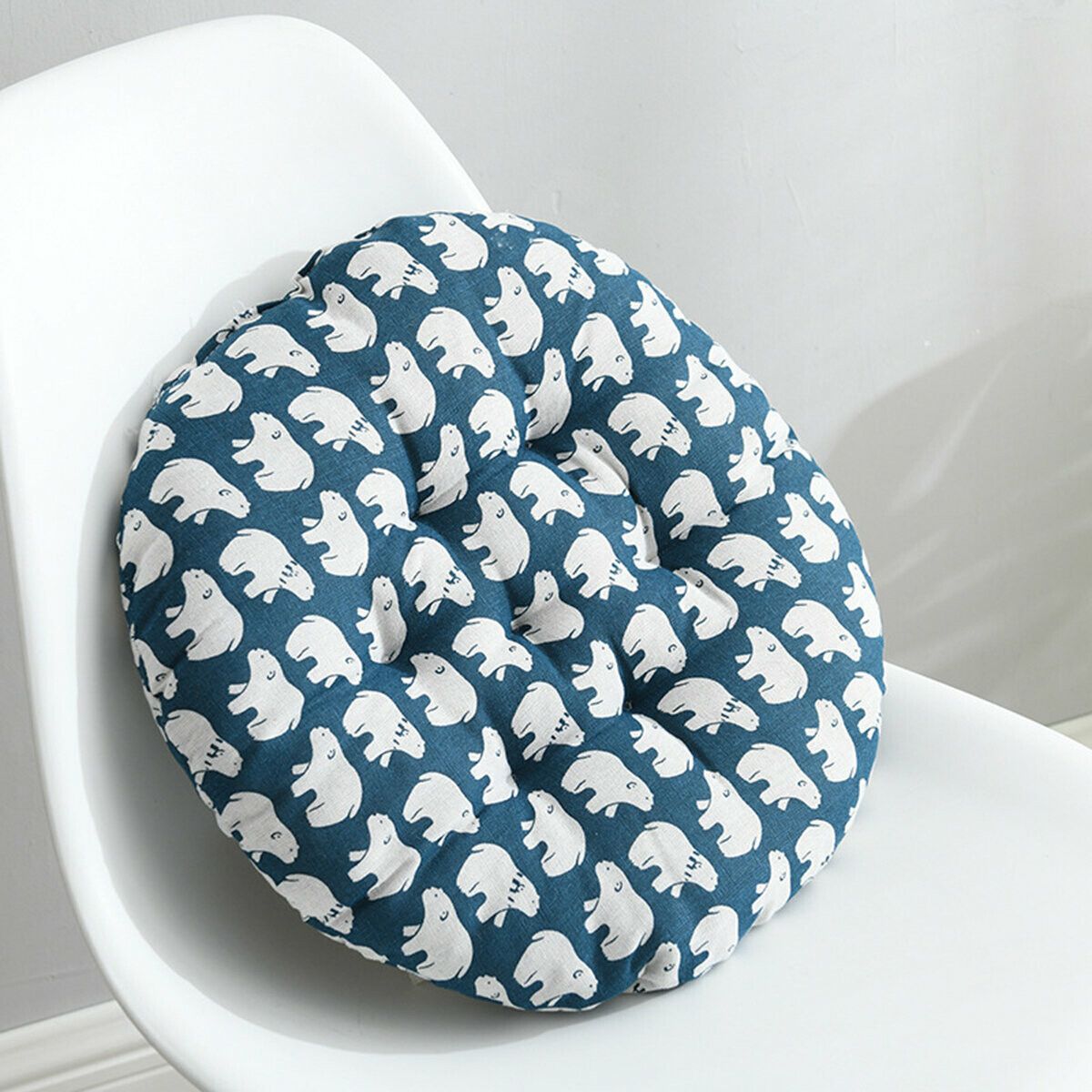 45*45cm Round Chair Seat Back Cushions Pad Sofa Pillow Home Office Decorations6