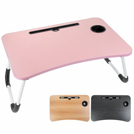 Adjustable Laptop Stand Folding Portable Computer for Bed Sofa Desk Holder TableYellow