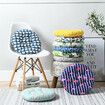 Nordic Print Round Cotton Chair Cushion Soft Pad Dining Home Office Patio GardenM