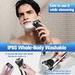 Electric Razor for Men,Shavers for Men Electric Razor Wet Dry,Rechargeable Mens Shaver Electric Foil for Men Face Waterproof,USB Travel Cordless Man Electric Razor Shaving Facial with Trimmer