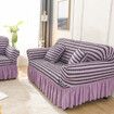 2 Seaters Elastic Sofa Cover Spandex Chair Seat Protector Stretch Couch Case Slipcover Decorations Coffee