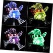 3pcs Christmas Solar Decorations Solar Christmas Garden Stake Lights, Outdoor Christmas Decorations Yard Waterproof Garden Stake Lights