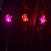 3pcs Christmas Solar Decorations Solar Christmas Garden Stake Lights, Outdoor Christmas Decorations Yard Waterproof Garden Stake Lights