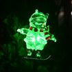 3pcs Christmas Solar Decorations Solar Christmas Garden Stake Lights, Outdoor Christmas Decorations Yard Waterproof Garden Stake Lights