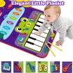 2 in 1 Piano Mat & Drum Mat Learning Toys Sensory Toys Early Educational Learning Toys for Kids Ages 3+