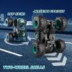 Stunt Car Remote Control Monster Trucks Dinosaur 360 Degree Spin Walk Upright Drift Light Music 2.4Ghz Offroad High Speed Toy Vehicle Playtime Gift Ages 8+ Blue